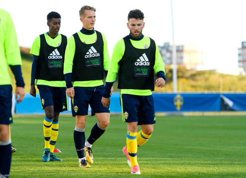 Alexander Isak, Andreas Bengtsson och Erdal Rakip