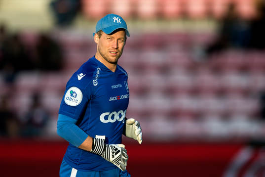 Goalkeeper Eirik Østgaard of Åsane