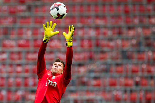 Norway's goalkeeper Rune Almenning Jarstein