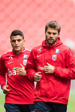 Mohamed Elyounoussi and Jørgen Skjelvik