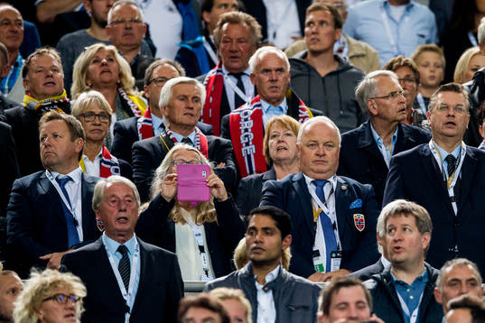 Terje Svendsen, president of the Norwegian Football