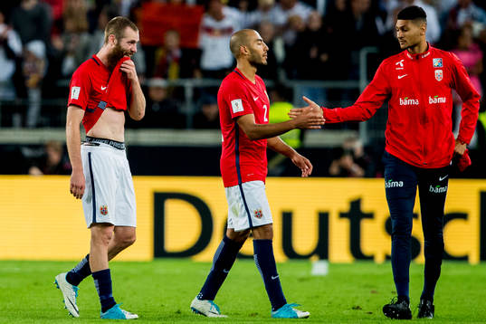 Jo Inge Berget, Haitam Aleesami and Bjørn Maars Johnsen of
