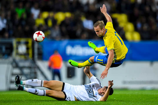 Sveriges Gustav Engvall och Cyperns Panagiotis Artymatas