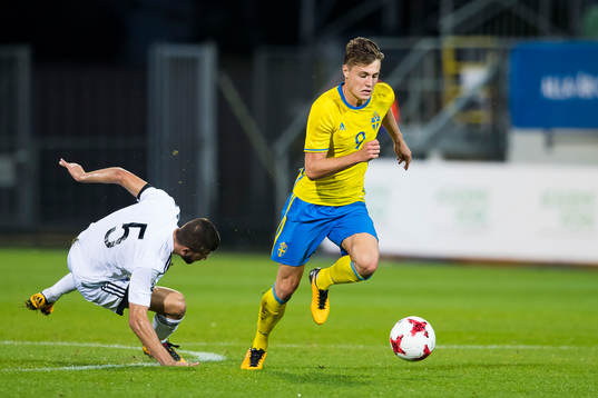 Sveriges Mattias Svanberg