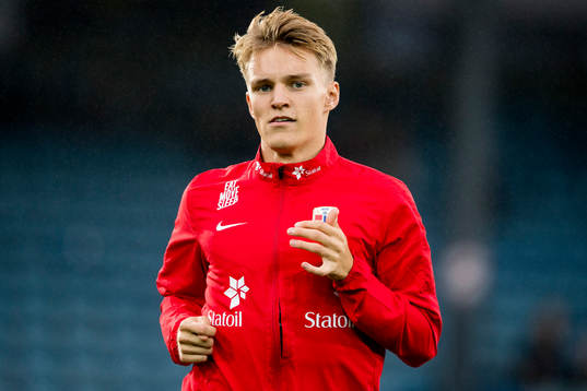 Martin Ødegaard of Norway
