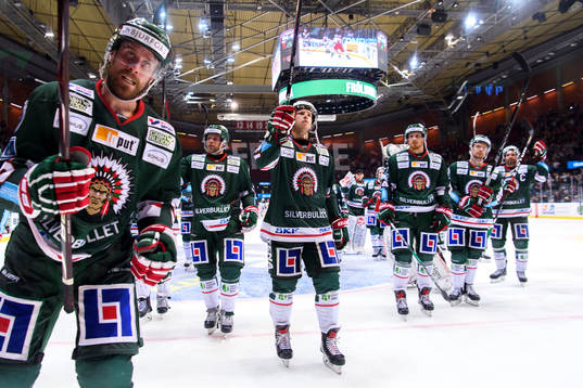 Frölundas spelar tackar publiken