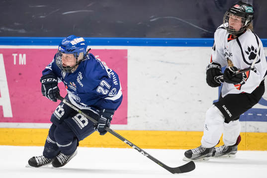 Leksands Ida Nikula  i ishockeymatchen i SDHL mellan