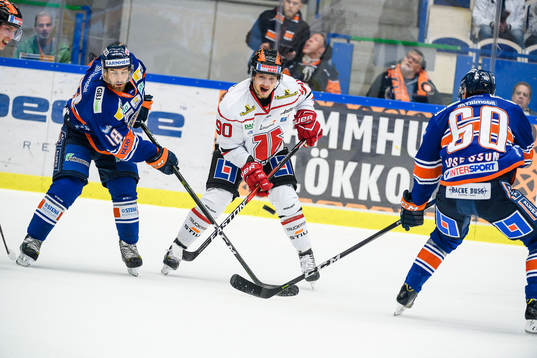 Växjös Andrew Calof och Örebros Libor Hudacek