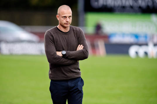 Dalkurds tränare Andreas Brännström deppar