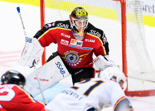 Luleås målvakt Joel Lassinatti