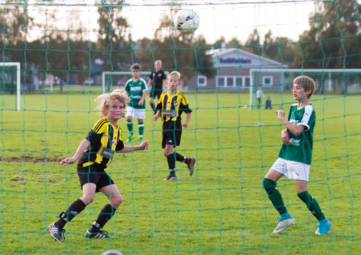 i matchen för pojkar födda 2006 mellan IFK Hässleholm