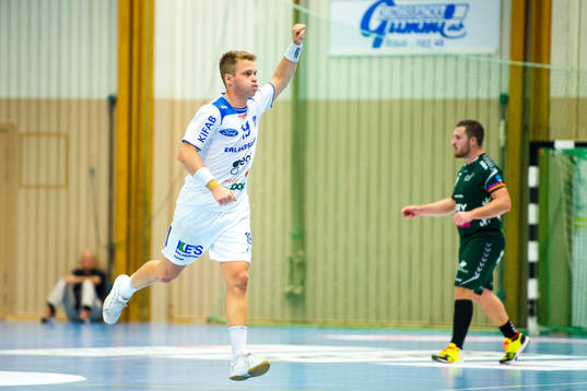 Aranäs Pontus Mellegård jublar