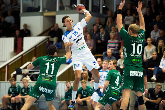 Helsingborgs Jakob Ekström, Aranäs Jonathan Wiklund och
