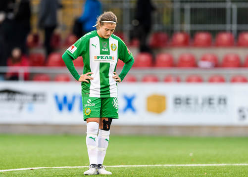 Hammarbys Filippa Angeldal deppar