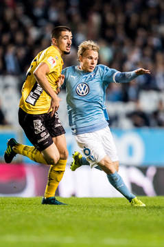 Elfsborgs Ibrahim Dresevic och Malmö FFs Oscar Lewicki