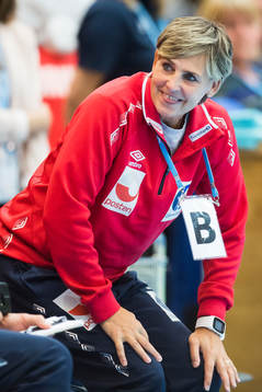 Mia Hermansson Högdahl, assistant coach of Norway