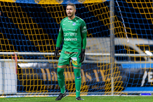 Norrbys målvakt Mergim Krasniqi