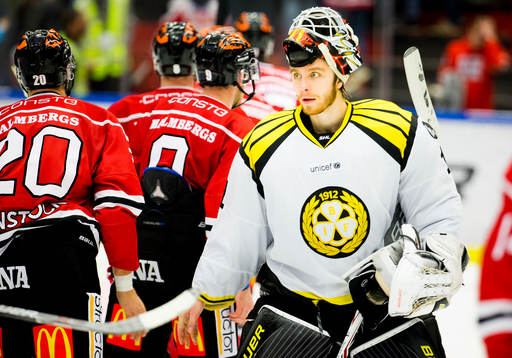 Brynäs målvakt Felix Sandström