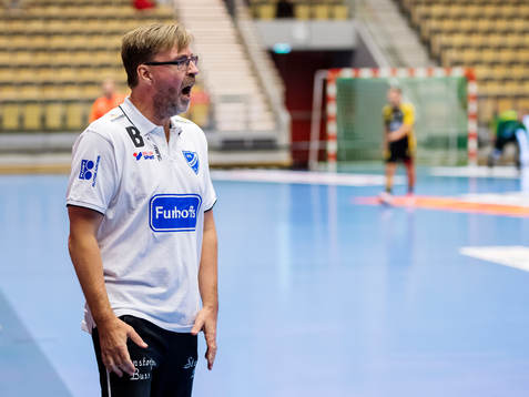 Skövdes tränare Patrik Liljestrand reagerar
