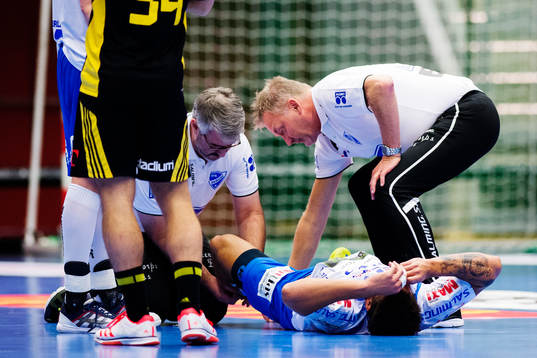Skövdes Christoffer Hedberg ligger ner