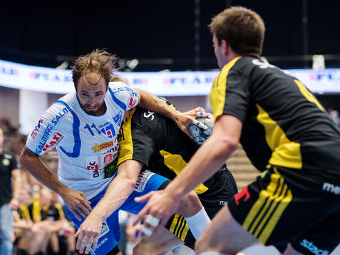 Skövdes Kristian Svensson i närkamp