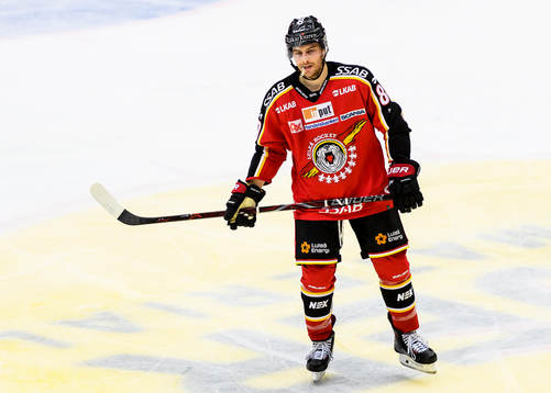 Luleås Ryan Johnston deppar