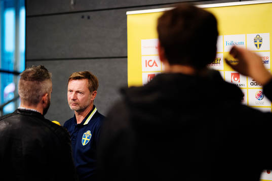 Förbundskapten Peter Gerhardsson