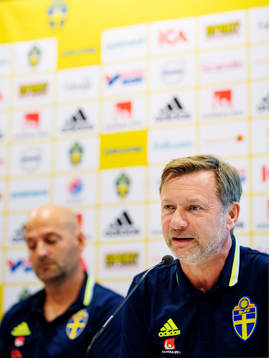 Förbundskapten Peter Gerhardsson