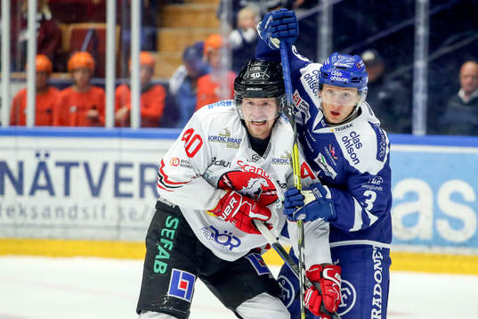 Vita Hästens Mattias Kalin och Leksands Daniel Bertov