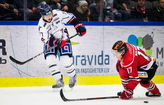 Linköpings Patrick Mullen och Örebros Daniel Viksten