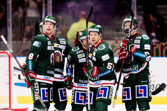 Frölundas, John Nyberg, Joel Lundqvist, Ryan Lasch och