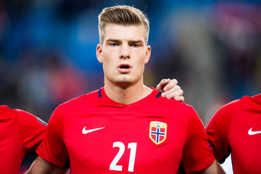 Alexander Sørloth of Norway
