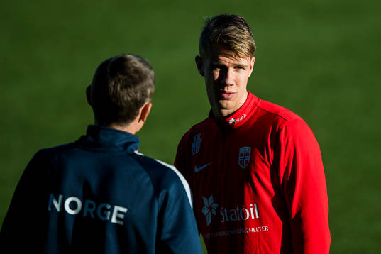Tore André Flo and Kristoffer Vassbakk Ajer