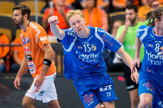 Redbergslids Simon Örtelind jublar