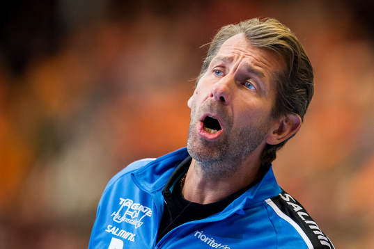 Redbergslids assisterande tränare Magnus Wislander