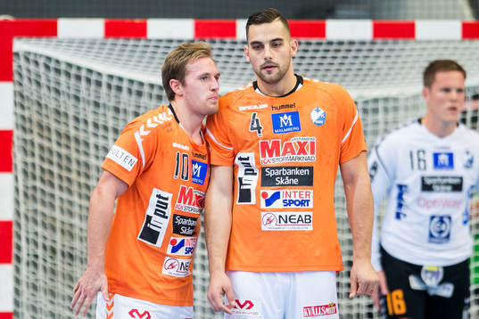 Kristianstads Albin Lagergren och Mario Lipovac