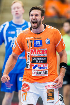 Kristianstads Helge Freiman jublar