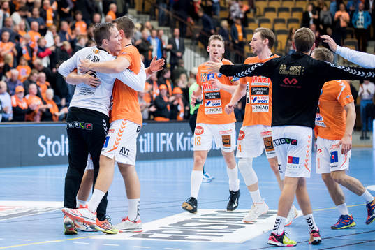Kristianstads Richard Kappelin jublar