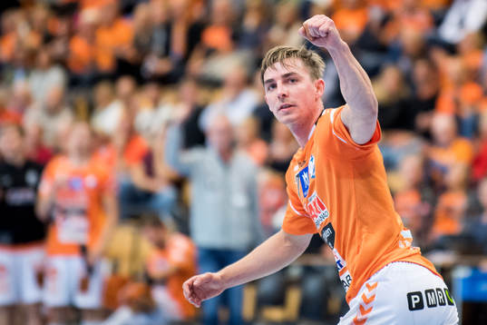 Kristianstads Tim Sörensen jublar