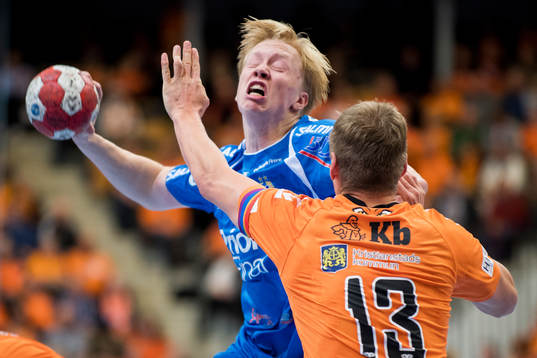Redbergslids Simon Örtelind och Kristianstads Olafur