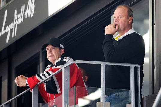 Per-Erik Jonsson i en loge