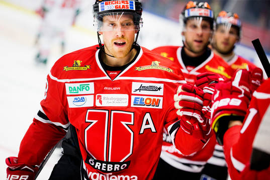 Örebros Marcus Weinstock jublar