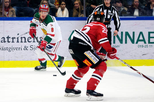 Moras Robin Johansson och Örebros Jonathan Andersson