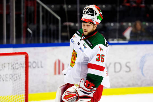 Moras målvakt Christian Engstrand deppar