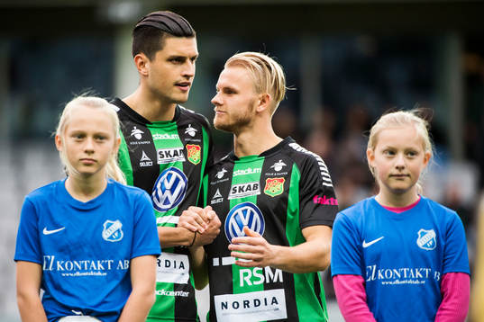 GAIS Luka Mijaljevic och Niclas Andersén