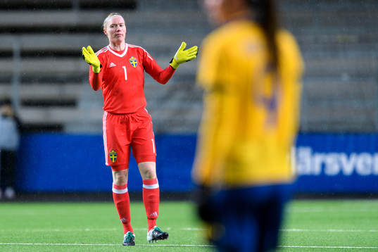 Sveriges målvakt Hedvig Lindahl