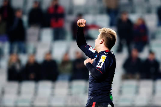 Helsingborgs Darijan Bojanic jublar
