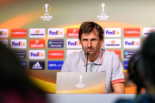 Athletic Bilbaos tränare Jose Angel Ziganda