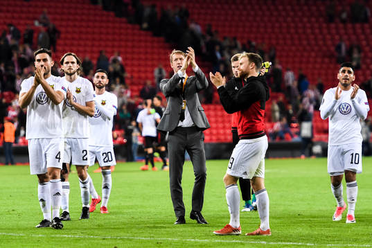 Östersunds spelare tackar publiken