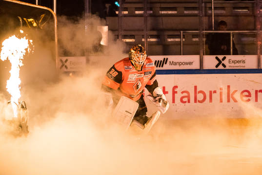 Karlskronas målvakt Johannes Jönsson